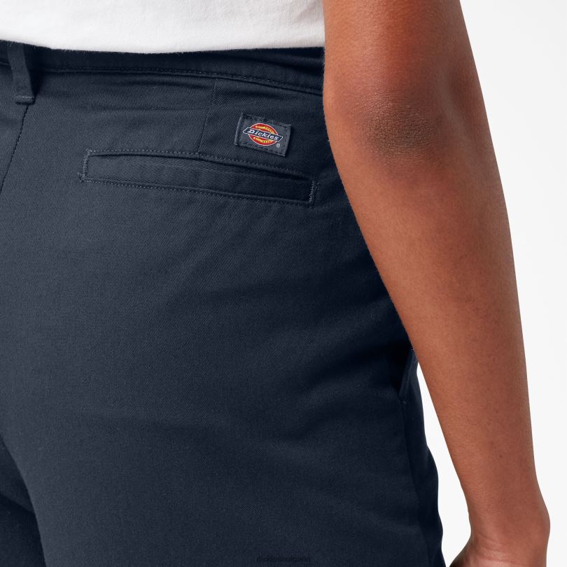 Жени Dickies широк панталон от кепър с висока талия редовен облекло R2PH81843