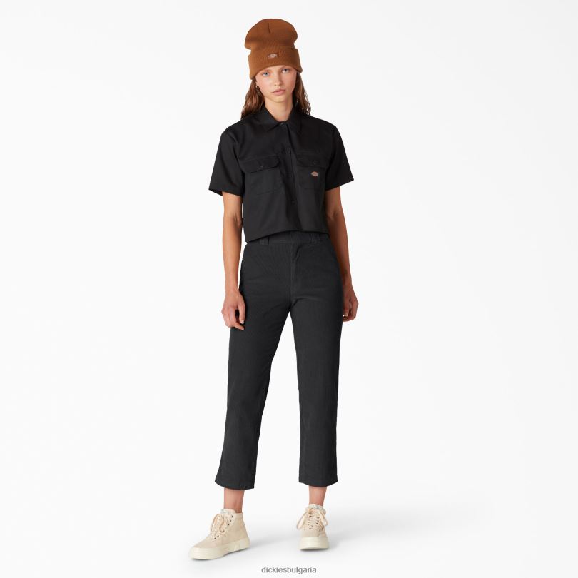 Жени Dickies скъсени панталони от рипсено кадифе редовен облекло R2PH81895