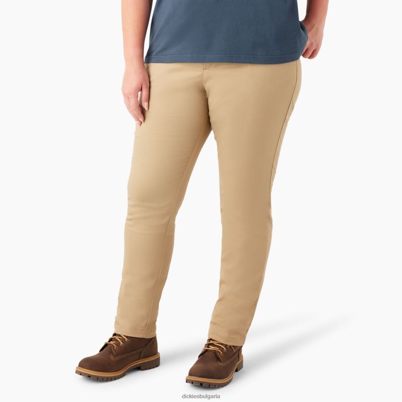 Жени Dickies плюс тесни панталони от кепър редовен облекло R2PH81904
