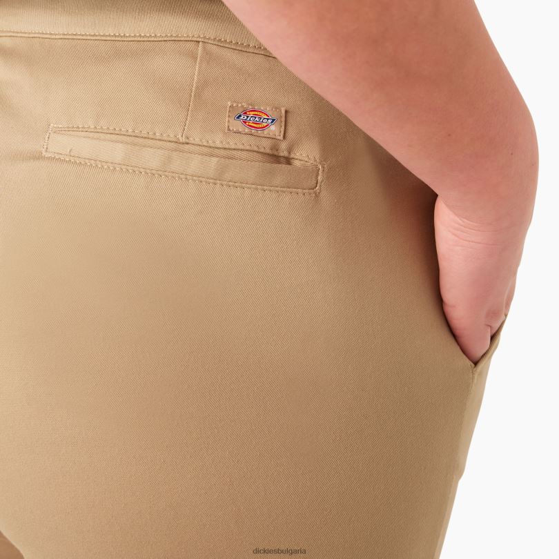 Жени Dickies плюс тесни панталони от кепър редовен облекло R2PH81904