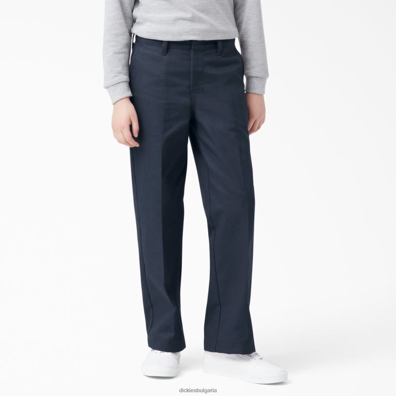 деца Dickies панталони с класическа кройка тъмно синьо (dn) облекло R2PH82657