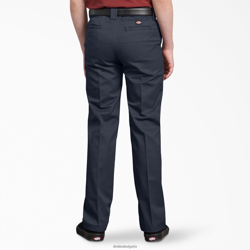 деца Dickies прилепнали панталони тъмно синьо (dn) облекло R2PH82665