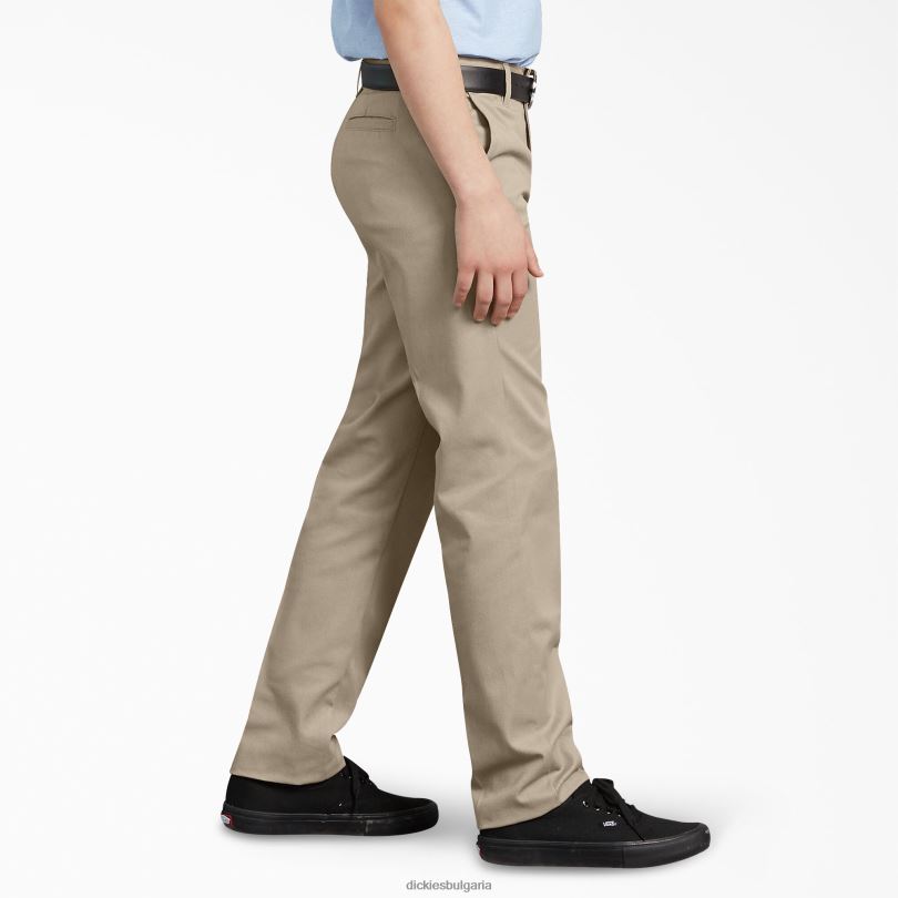 деца Dickies flex slim fit панталони пустинен пясък (ds) облекло R2PH82669