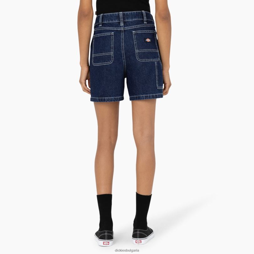 Жени Dickies дърводелски дънкови шорти 5