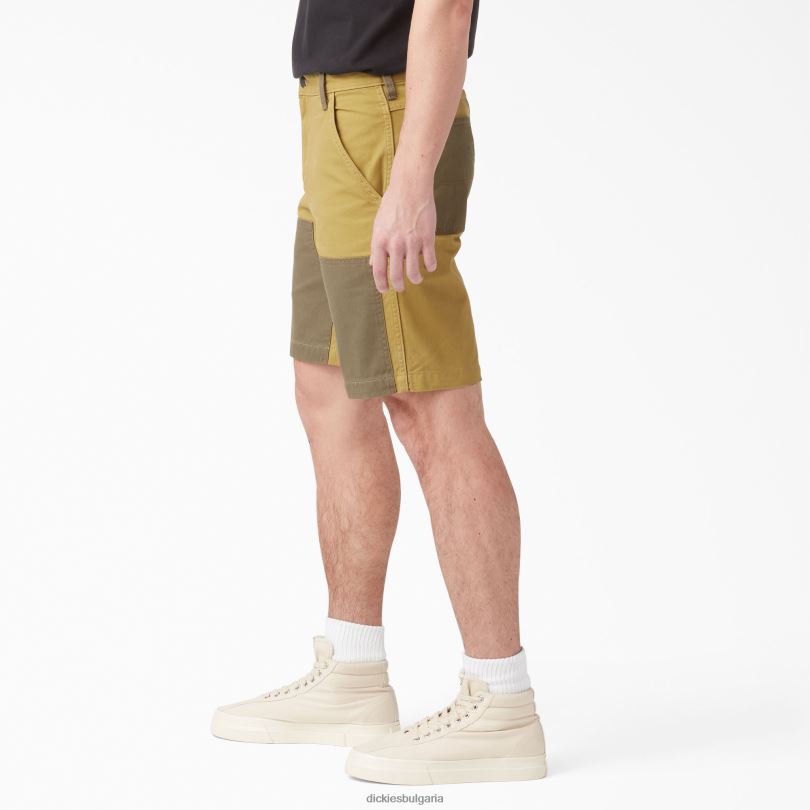 мъже Dickies контрастни къси панталони отпред 9