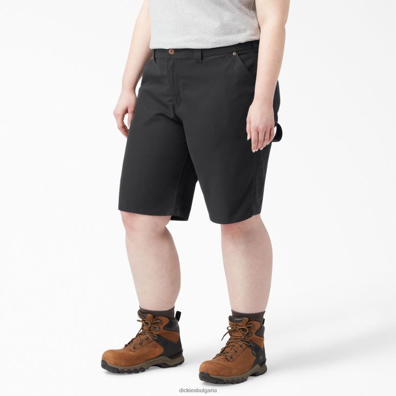 Жени Dickies плюс къси панталони Duck Carpenter 11" редовен облекло R2PH82267