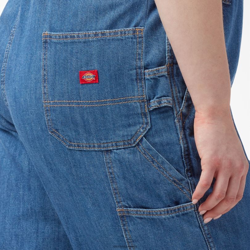 Жени Dickies плюс гащеризон със спокойна кройка редовен облекло R2PH81564