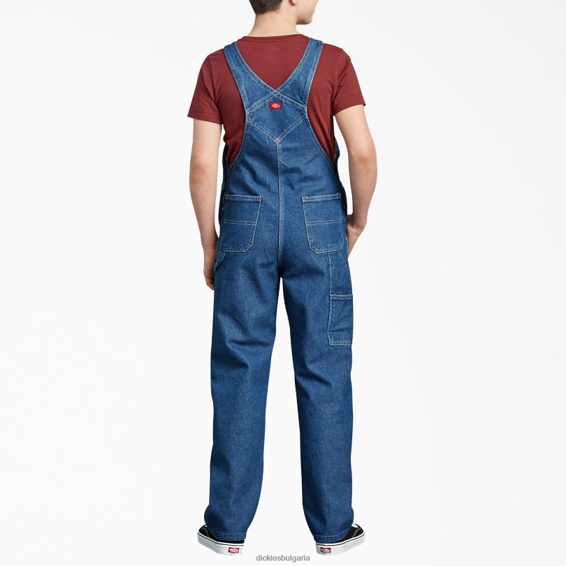 деца Dickies дънков гащеризон с лигавник редовен облекло R2PH82700