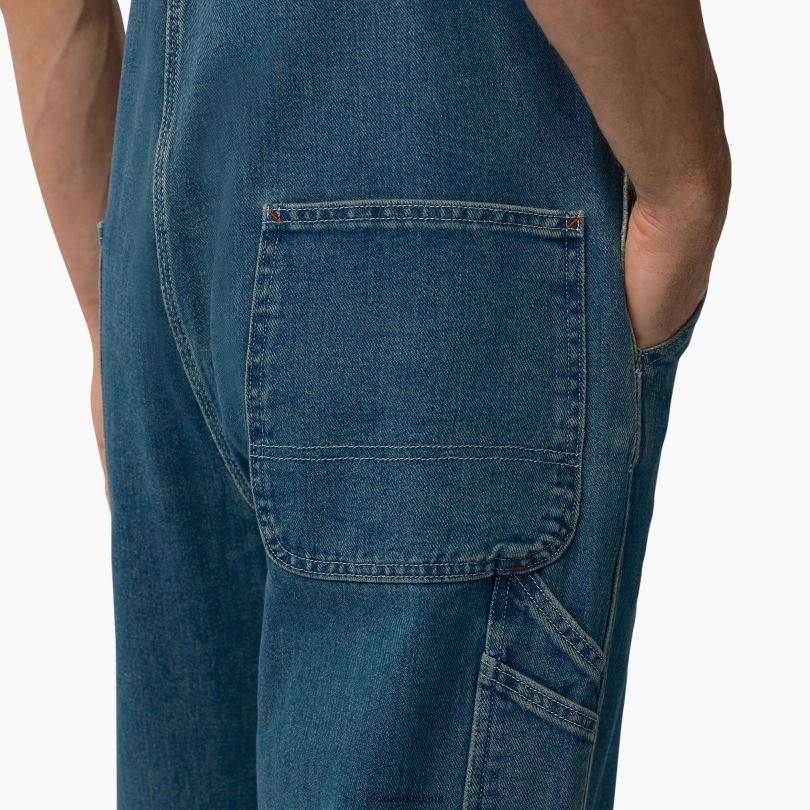 мъже Dickies гащеризон с лигавник индиго среден наследствен нюанс (a1q) облекло R2PH81214