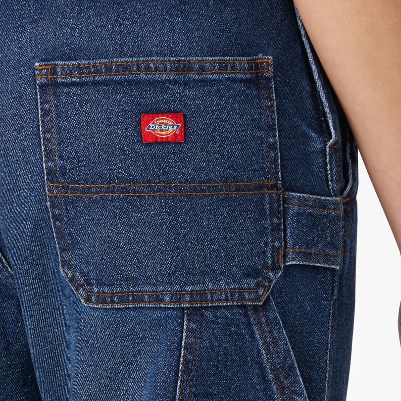 Жени Dickies дънков гащеризон тип boyfriend ретро stonewashed (rsw) облекло R2PH81935