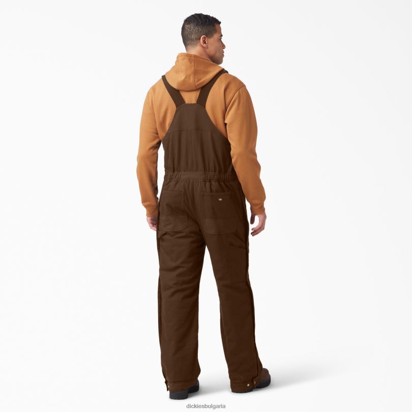 мъже Dickies гащеризон duratech renegade с изолиран нагръдник дървено кафяво (tb) облекло R2PH81441