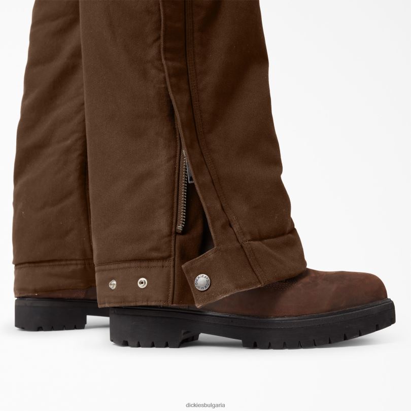 мъже Dickies гащеризон duratech renegade с изолиран нагръдник дървено кафяво (tb) облекло R2PH81441