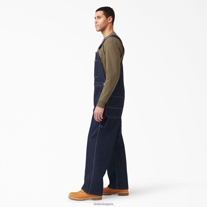 мъже Dickies гащеризон с лигавник индиго индиго синьо (nb) облекло R2PH81215