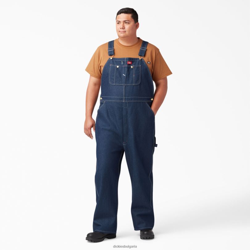 мъже Dickies гащеризон с лигавник индиго индиго синьо (nb) облекло R2PH81215