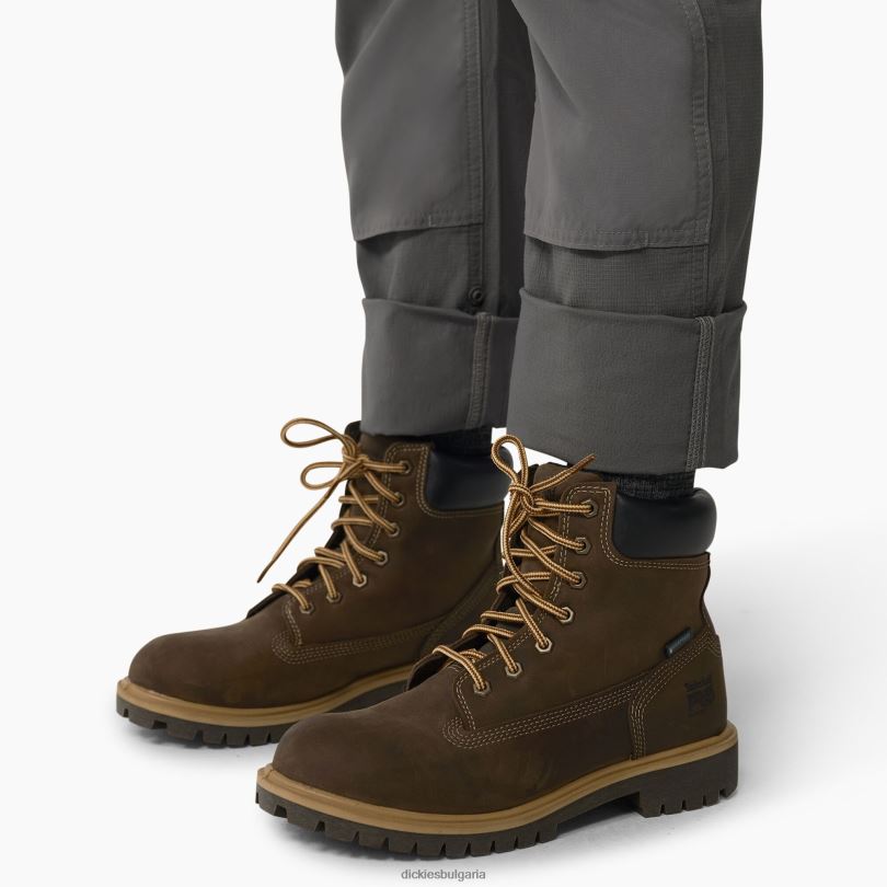 Жени Dickies охлаждащ рипстоп гащеризон изплакнат графит (rga) облекло R2PH81609