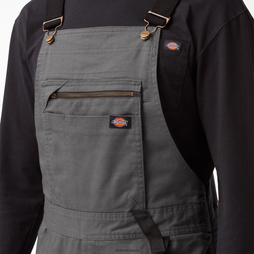мъже Dickies гащеризон temp-iq 365 tech duck bib изплакнат шисти (rsl) облекло R2PH81512
