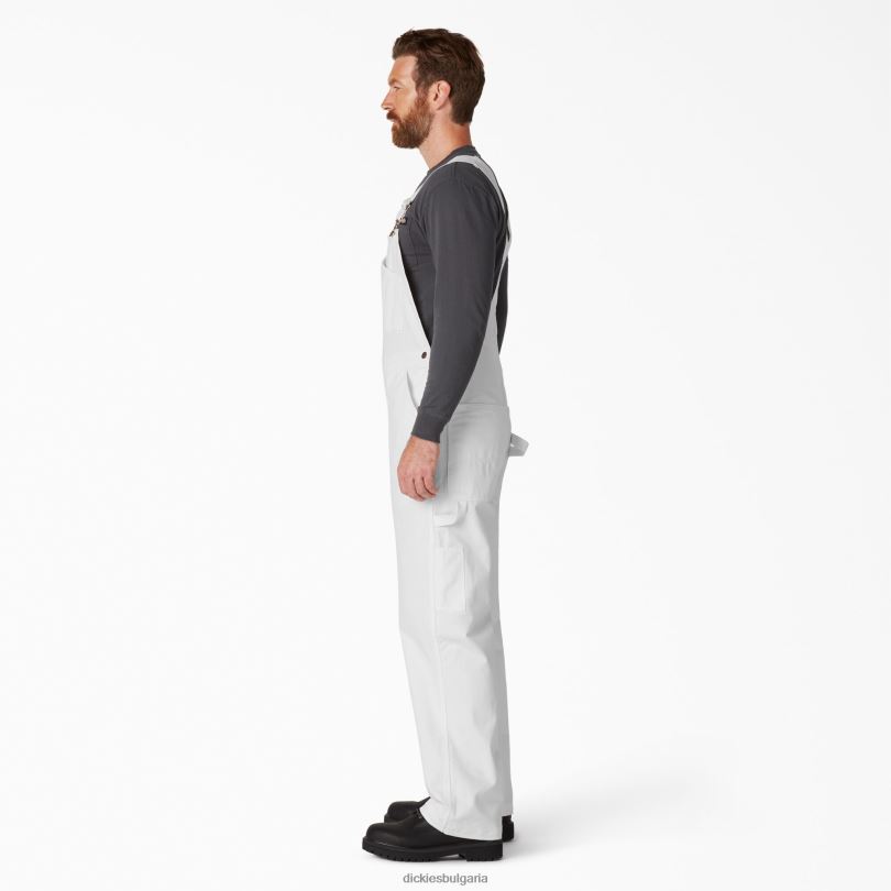 мъже Dickies бояджийски гащеризон бяло (wh) облекло R2PH8183