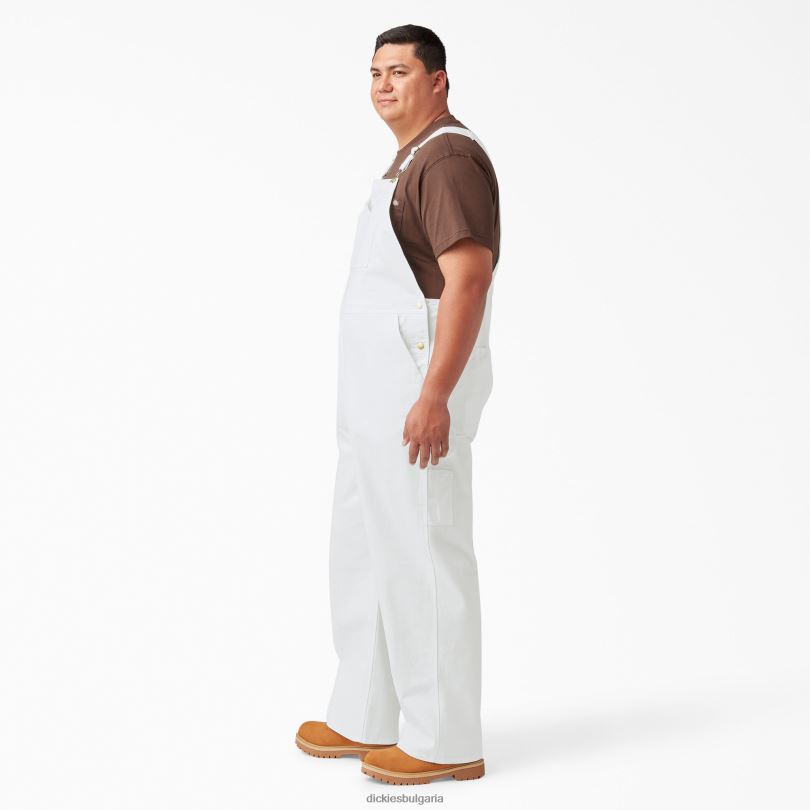 мъже Dickies бояджийски гащеризон бяло (wh) облекло R2PH8183