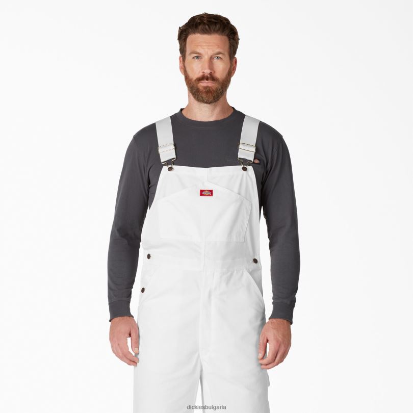 мъже Dickies бояджийски гащеризон бяло (wh) облекло R2PH8183