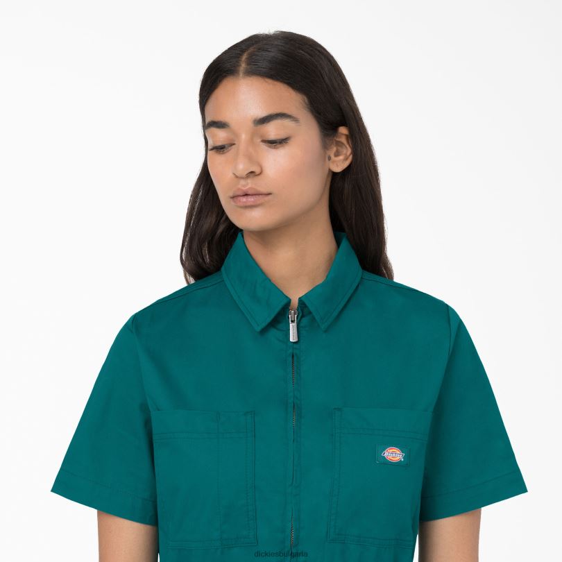 Жени Dickies вал къси панталони дълбоко езеро (dl2) облекло R2PH81942