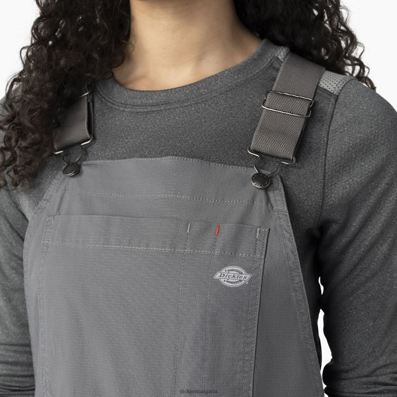 Жени Dickies охлаждащи къси панталони рипстоп изплакнат графит (rga) облекло R2PH81606