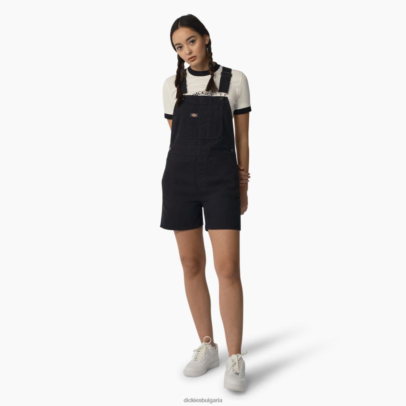 Жени Dickies шорти с лигавник stonewashed black (sbk) облекло R2PH81913