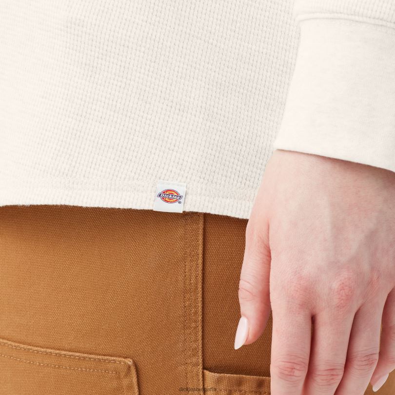 Жени Dickies плюс тениска с дълъг ръкав овесени ядки хедър (o2h) облекло R2PH82073