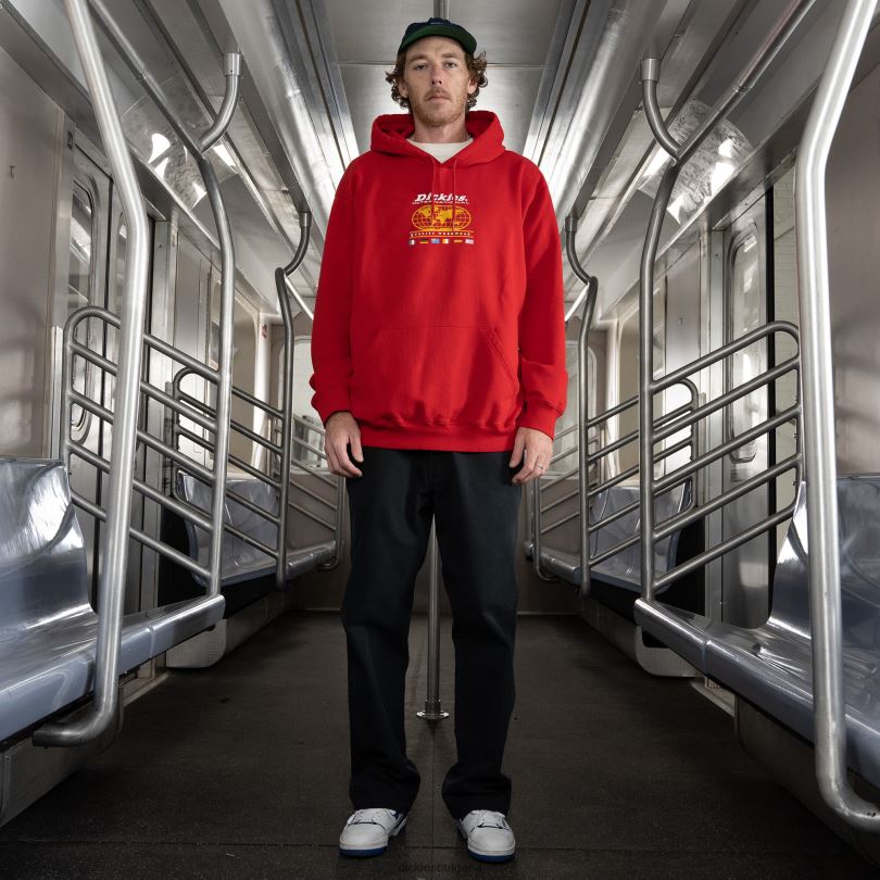 мъже Dickies суичър с графична качулка на Джейк Хейс редовен облекло R2PH81087