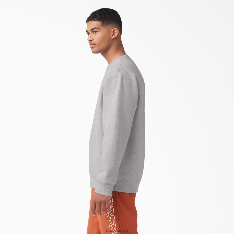 мъже Dickies суичър с бродирано лого на гърдите редовен облекло R2PH81131