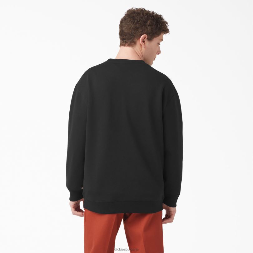 мъже Dickies суичър с бродирано лого на гърдите редовен облекло R2PH81132