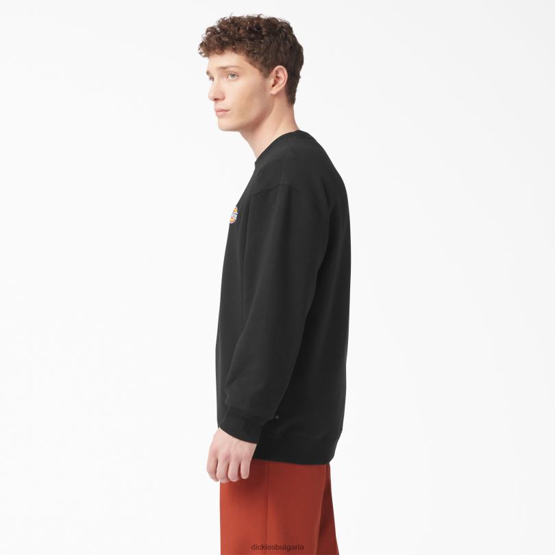 мъже Dickies суичър с бродирано лого на гърдите редовен облекло R2PH81132