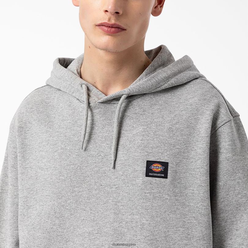 мъже Dickies качулка с лого на гърдите за скейтборд редовен облекло R2PH81135
