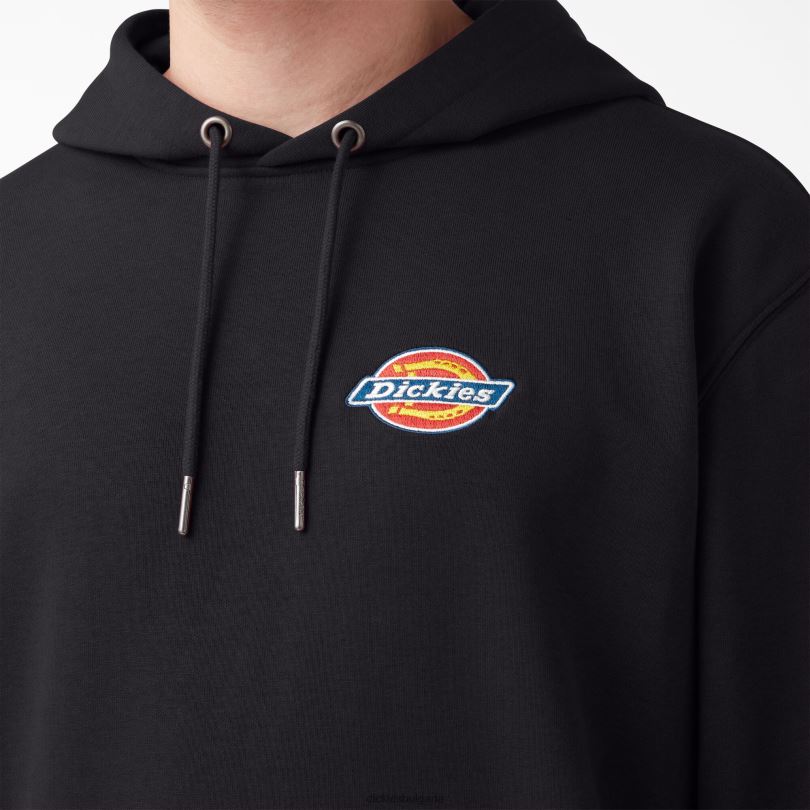 мъже Dickies качулка с бродирано лого на гърдите редовен облекло R2PH81209