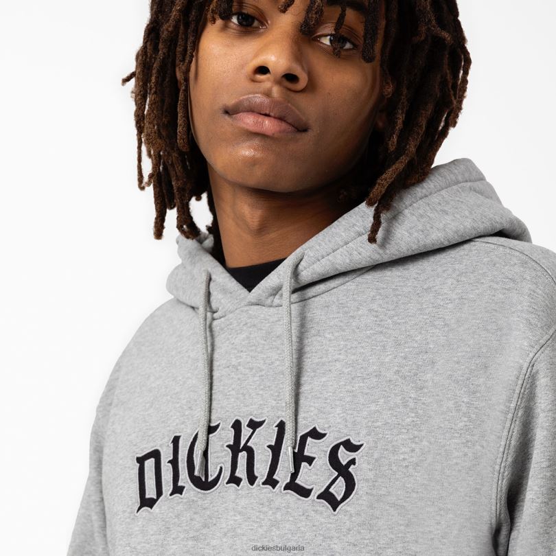 мъже Dickies качулка с лого на Union Springs редовен облекло R2PH81151