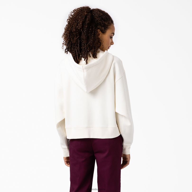 Жени Dickies дъбова качулка с цип крем (cr9) облекло R2PH82317