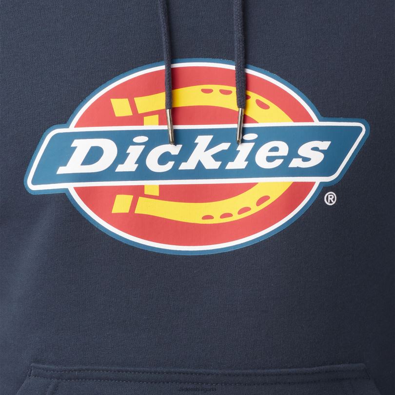 мъже Dickies водоотблъскваща трицветна качулка с лого тъмно синьо (dn) облекло R2PH81105