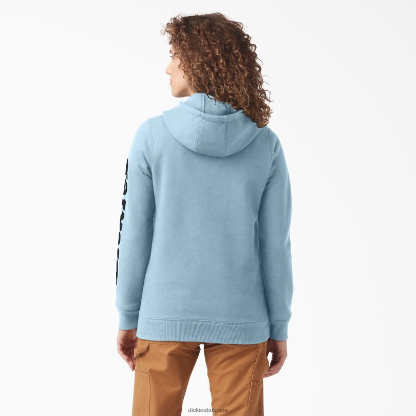 Жени Dickies тежък пуловер с ръкави с лого чисто синьо (eu) облекло R2PH82304