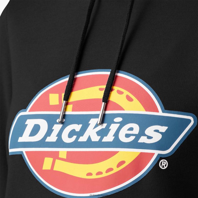 Жени Dickies тежък пуловер с лого черно (kbk) облекло R2PH82330