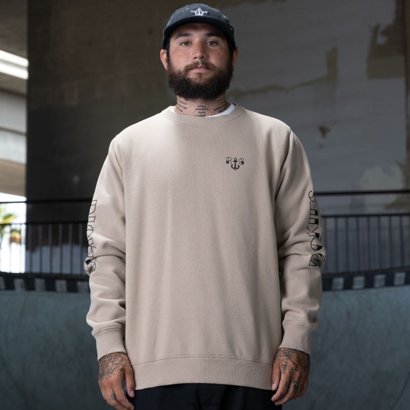 мъже Dickies ronnie sandoval суичър със спокойна кройка пустинен пясък (ds) облекло R2PH81128