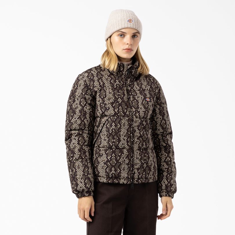 Жени Dickies пухено яке Camden черно (bk) облекло R2PH82333