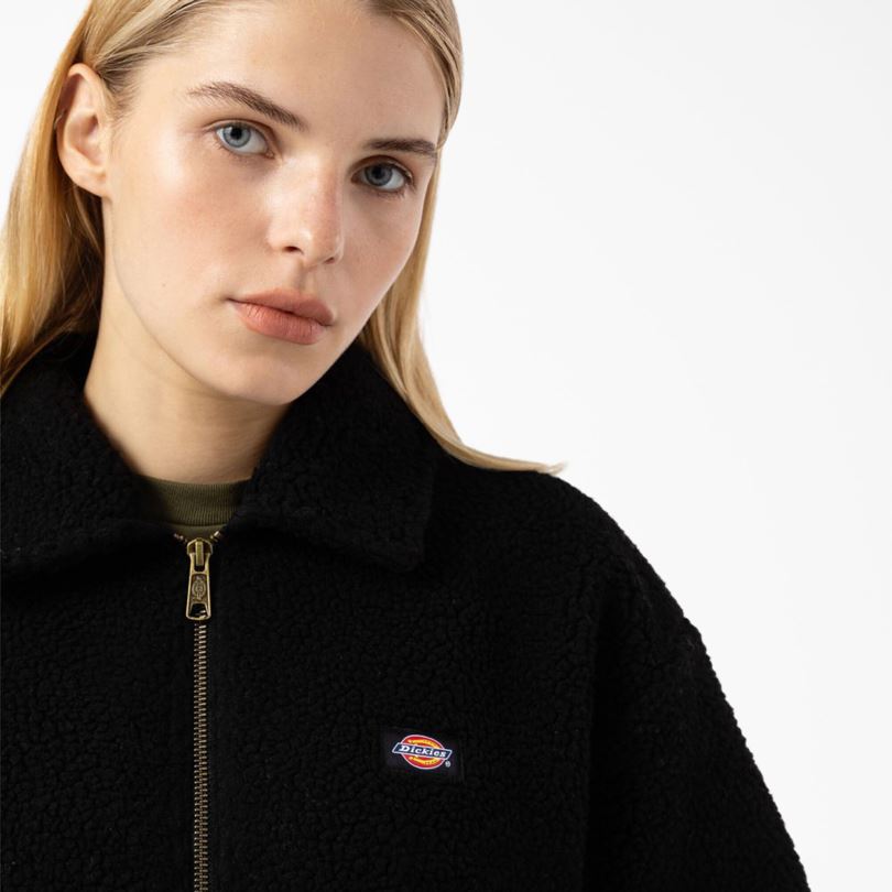 Жени Dickies поларено яке Palmerdale черен (bkx) облекло R2PH82300