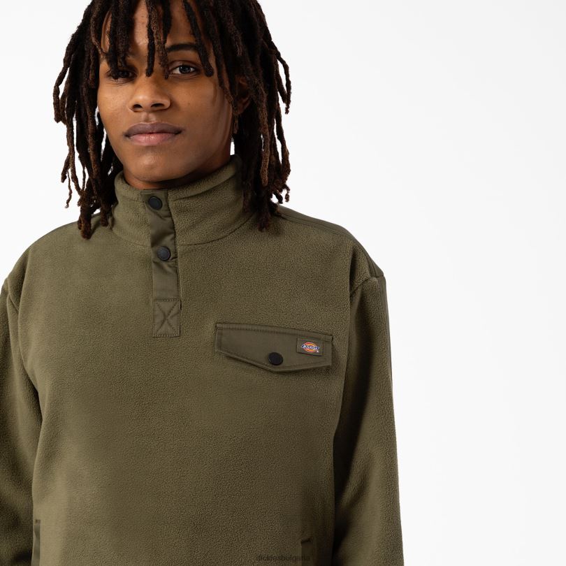 мъже Dickies пуловер от руно Port Allen редовен облекло R2PH81126