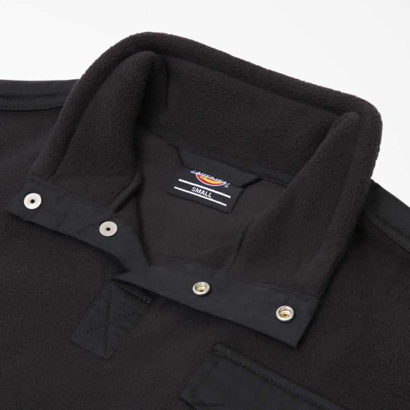 Жени Dickies пуловер от руно Port Allen черен (bkx) облекло R2PH82365