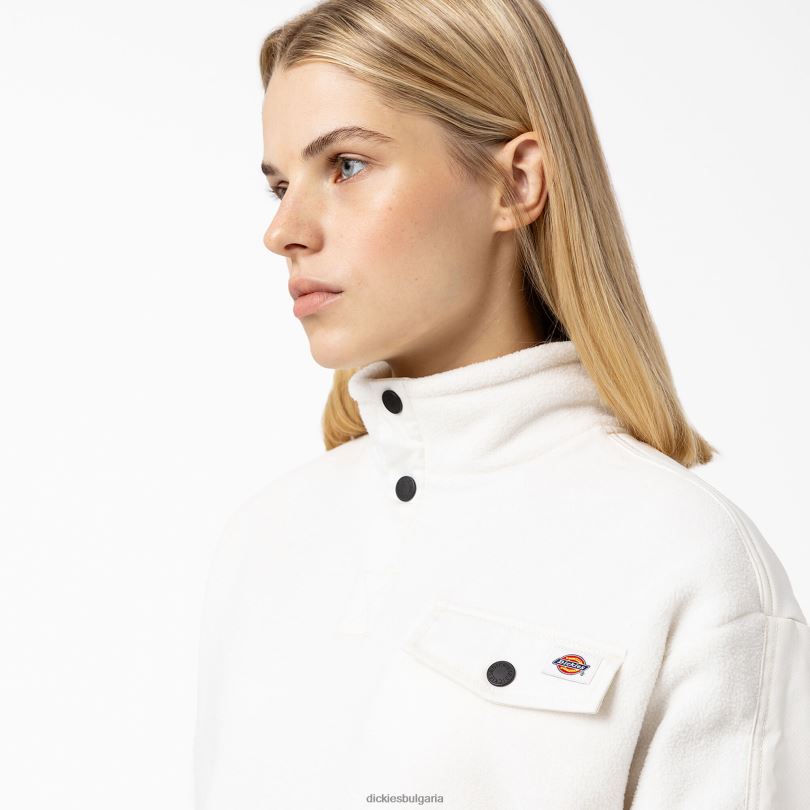 Жени Dickies пуловер от руно Port Allen бяло (wh) облекло R2PH82367