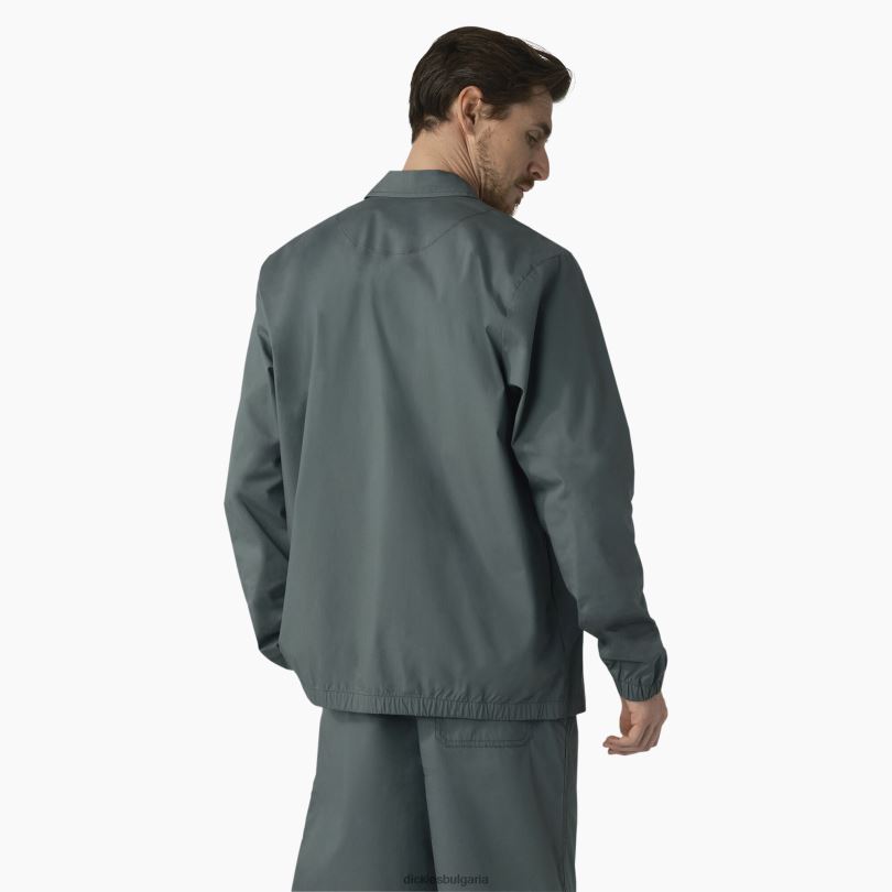 мъже Dickies яке за пропуск за скейтборд линкълн грийн (лн) облекло R2PH81050