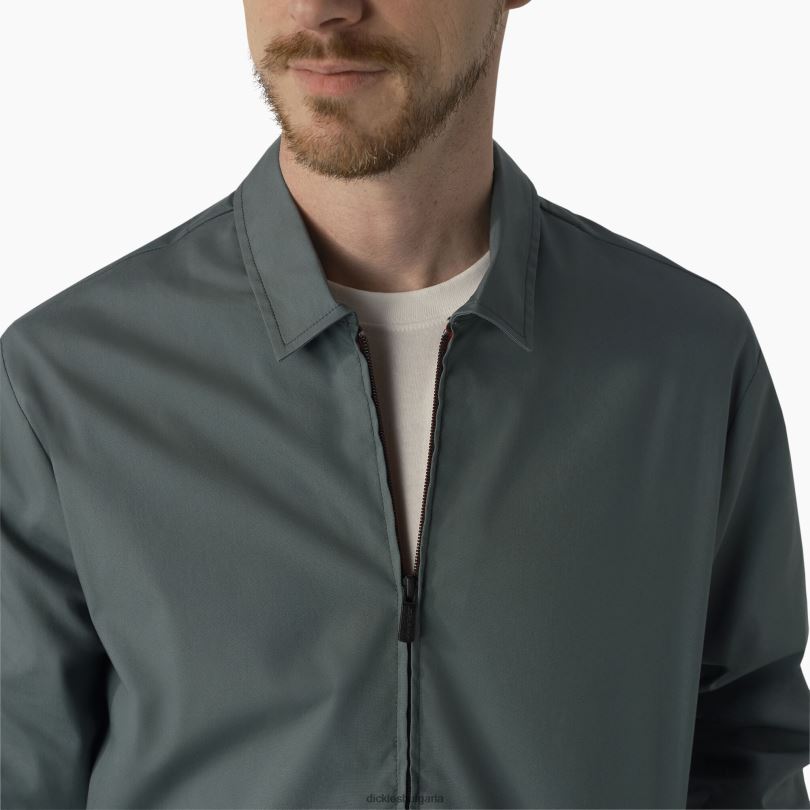 мъже Dickies яке за пропуск за скейтборд линкълн грийн (лн) облекло R2PH81050