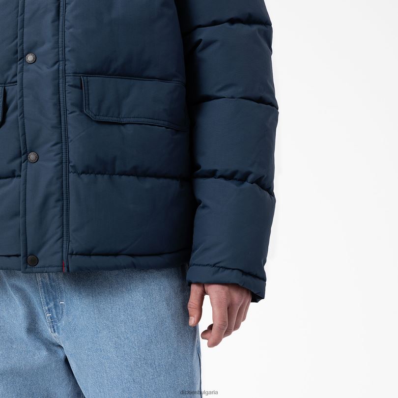 мъже Dickies анорак пухено яке с изглед към ледника редовен облекло R2PH81176