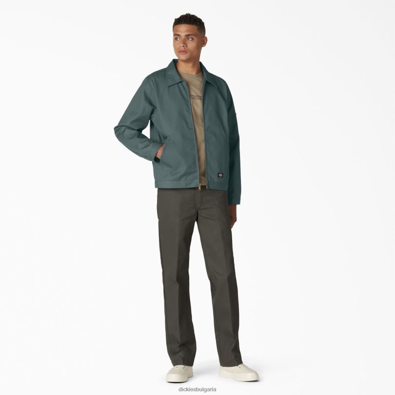 мъже Dickies яке без подплата айзенхауер линкълн грийн (лн) облекло R2PH8961