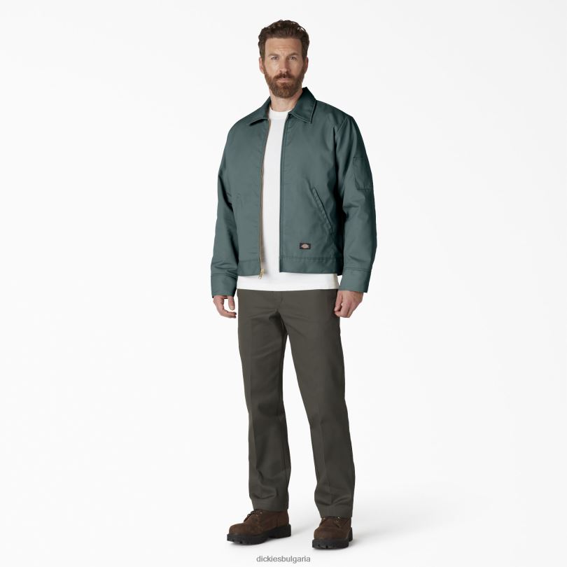 мъже Dickies изолирано яке Айзенхауер линкълн грийн (лн) облекло R2PH8969