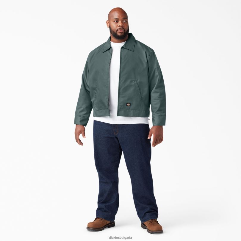 мъже Dickies изолирано яке Айзенхауер линкълн грийн (лн) облекло R2PH8969